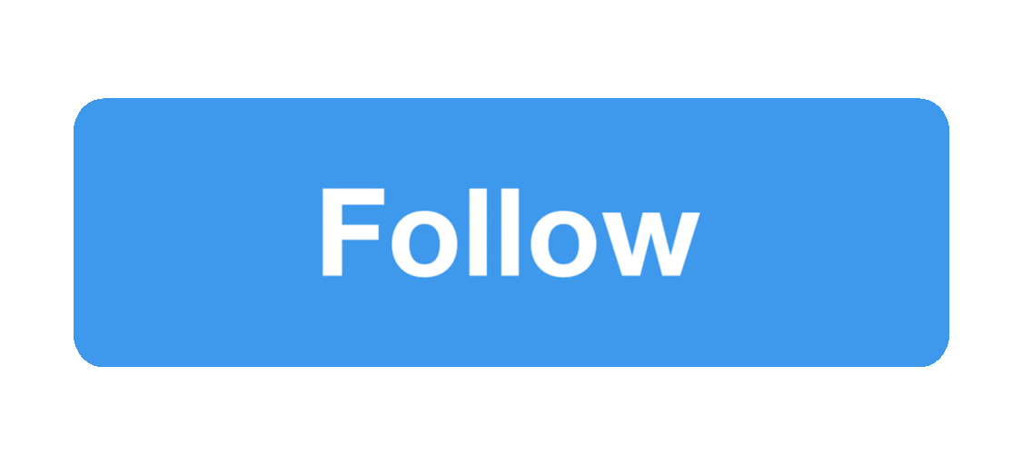 Blue button with the word "follow".