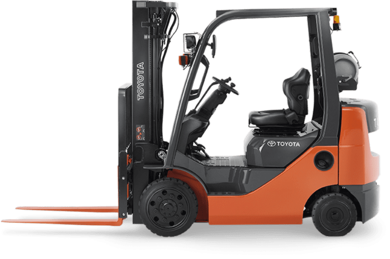 Cushion Tire Forklift, 5000 lbs image